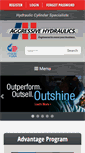 Mobile Screenshot of aggressivehydraulics.com